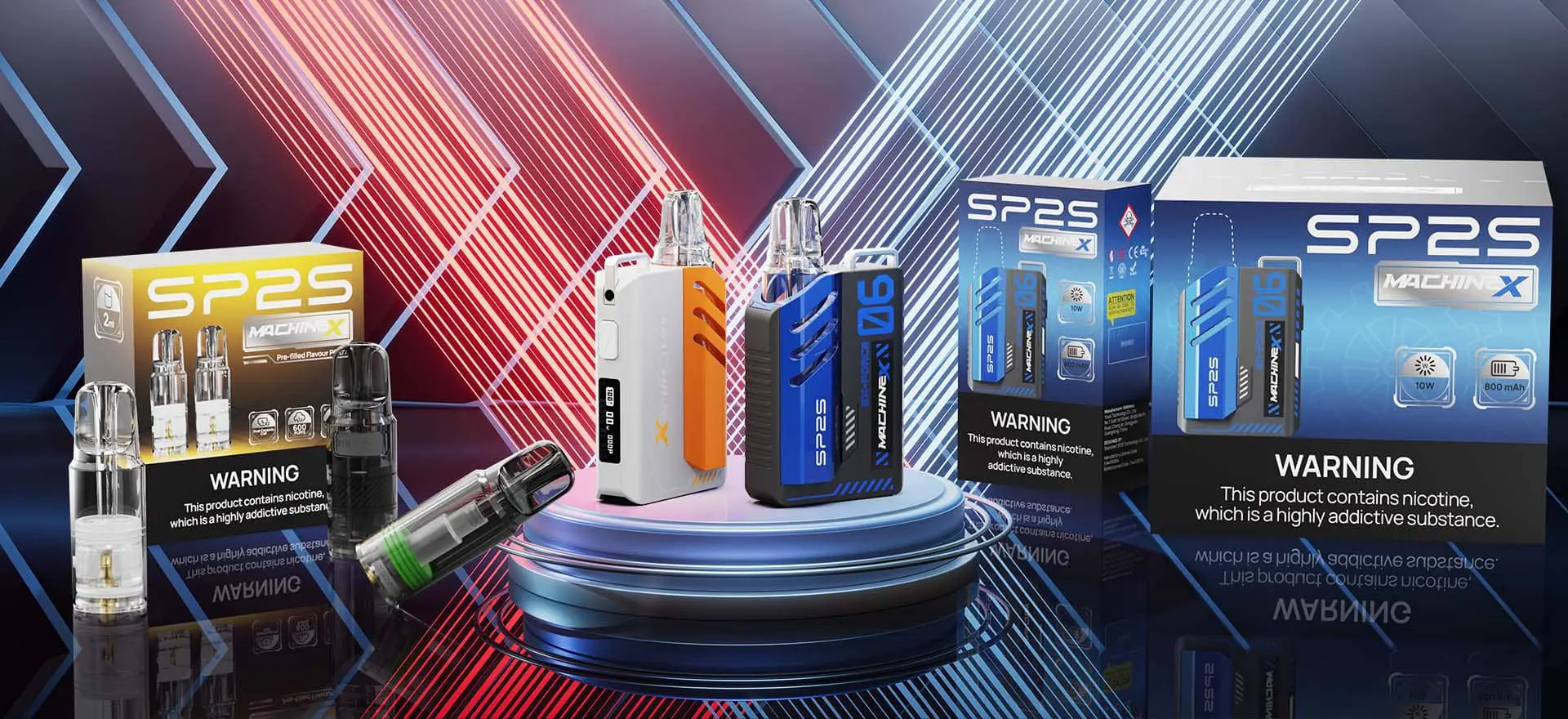 Sp2s Max 充電式方塊主機 - B.A 臺灣電子煙商店